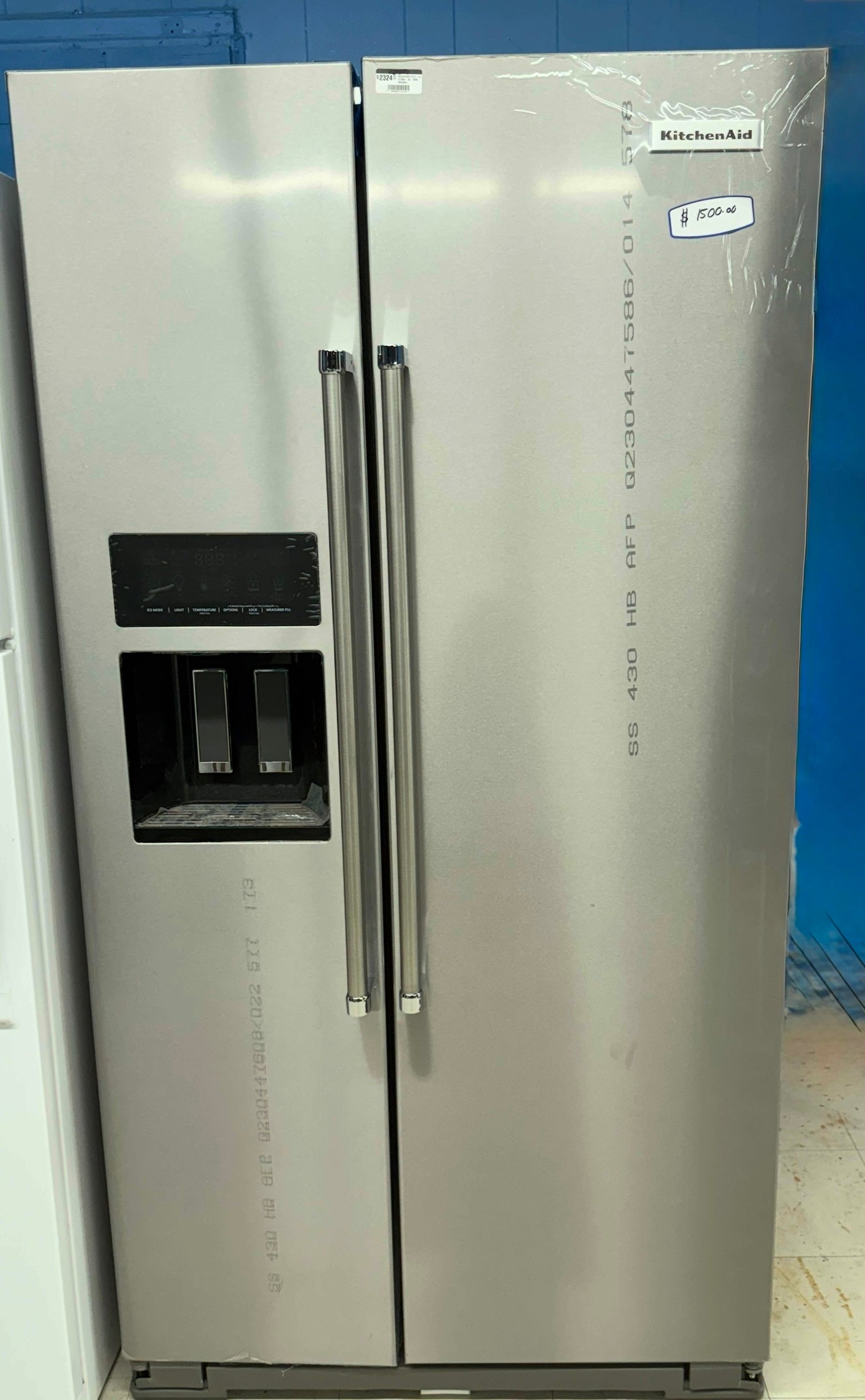 KitchenAid Side-by-Side Refrigerator-NEW