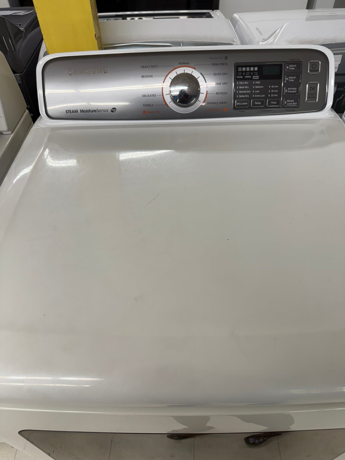Samsung Smart Washer & Dryer Set High-Efficiency Top Load Washer + Electric Dryer USED