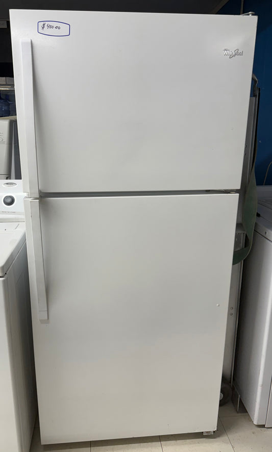Whirlpool Top-Freezer Refrigerator-USED